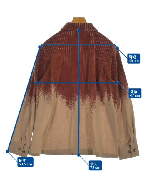 Taakk（ターク）カジュアルシャツ ベージュ サイズ:3(L位) メンズ/2200619295011