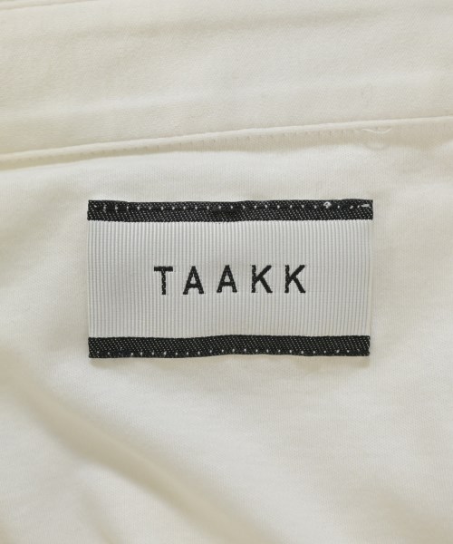 Taakk（ターク）Tシャツ・カットソー 白 サイズ:2(M位) メンズ/2200671015121