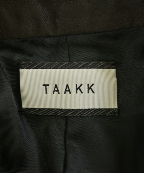 Taakk（ターク）テーラードジャケット 茶 サイズ:3(L位) メンズ/2200677300016