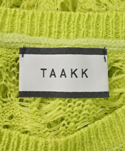 Taakk（ターク）ニット・セーター 緑 サイズ:3(L位) メンズ/2200678873052