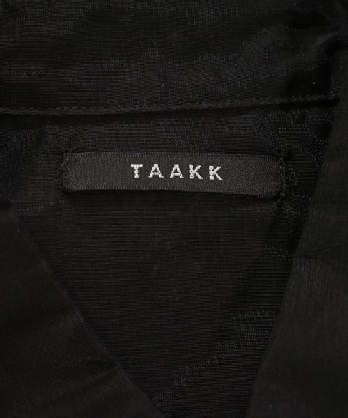 Taakk（ターク）カジュアルシャツ 黒 サイズ:2(M位) メンズ/2200694352265