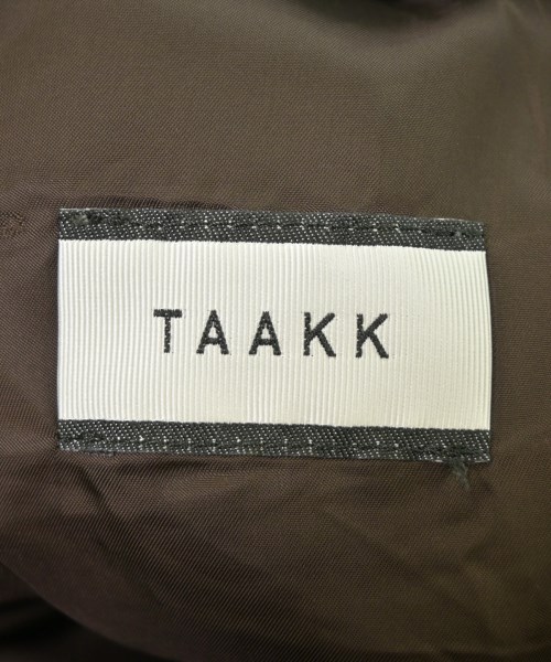 Taakk（ターク）スラックス 茶 サイズ:1(S位) メンズ/2200671290047