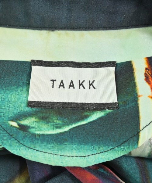 Taakk（ターク）カジュアルシャツ 緑 サイズ:2(M位) メンズ/2200671627034