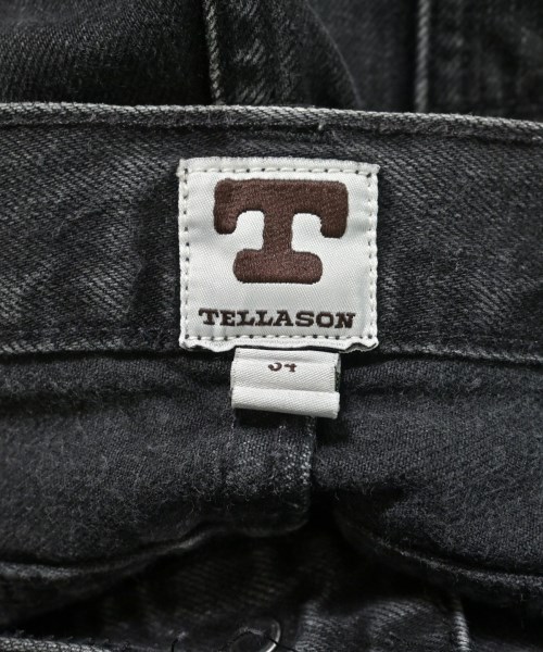 TELLASON（テラソン）デニムパンツ 黒 サイズ:34(XL位) メンズ/2200542752032