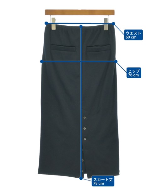 ROOM NO.8（ルームエイト）ロング・マキシ丈スカート 紺 サイズ:1(S位) レディース/2200610407017