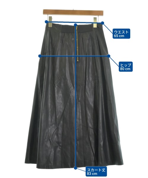 ROOM NO.8（ルームエイト）ロング・マキシ丈スカート 黒 サイズ:2(M位) レディース/2200611036070