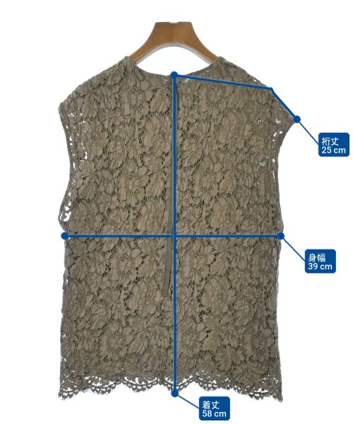 ROOM NO.8（ルームエイト）ブラウス ベージュ サイズ:2(M位) レディース/2200639150185