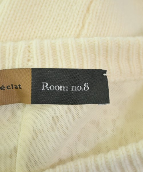 ROOM NO.8（ルームエイト）ニット・セーター 白 サイズ:F レディース/2200639386058