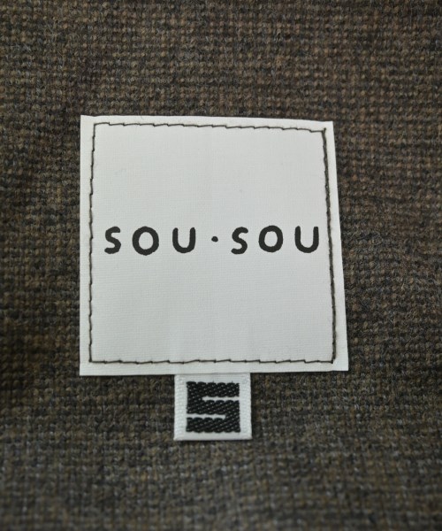 SOU･SOU（ソウソウ）カジュアルシャツ 茶 サイズ:S レディース/2200613319065