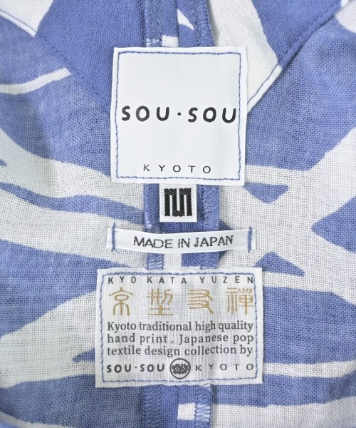 SOU･SOU（ソウソウ）ワンピース 青 サイズ:-(M位) レディース/2200691143064