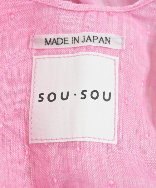 SOU･SOU（ソウソウ）カジュアルシャツ ピンク サイズ:F レディース/2200659964021