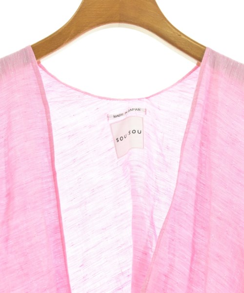 SOU･SOU（ソウソウ）カジュアルシャツ ピンク サイズ:F レディース/2200659964021