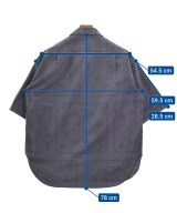 Manual Alphabet（マニュアルアルファベット）カジュアルシャツ グレー サイズ:2(M位) メンズ/2200410975112