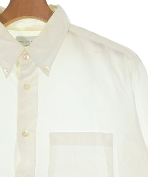 Manual Alphabet（マニュアルアルファベット）カジュアルシャツ 白 サイズ:2(M位) メンズ/2200622662084