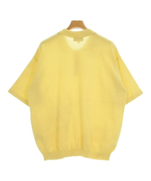 Manual Alphabet（マニュアルアルファベット）ポロシャツ 黄 サイズ:3(L位) メンズ/2200643717077