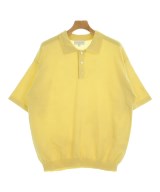 Manual Alphabet（マニュアルアルファベット）ポロシャツ 黄 サイズ:3(L位) メンズ/2200643717077