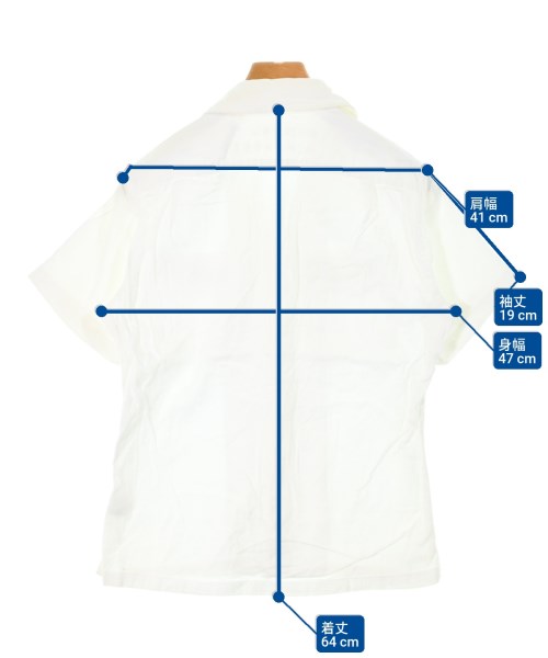 Manual Alphabet（マニュアルアルファベット）カジュアルシャツ 白 サイズ:2(M位) メンズ/2200643982079