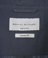 Manual Alphabet（マニュアルアルファベット）カジュアルシャツ 紺 サイズ:4(XL位) メンズ/2200612128057