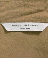 Manual Alphabet（マニュアルアルファベット）カジュアルシャツ ベージュ サイズ:2(M位) メンズ/2200604888068