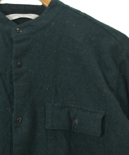 Manual Alphabet（マニュアルアルファベット）カジュアルシャツ 緑 サイズ:3(L位) メンズ/2200673890023