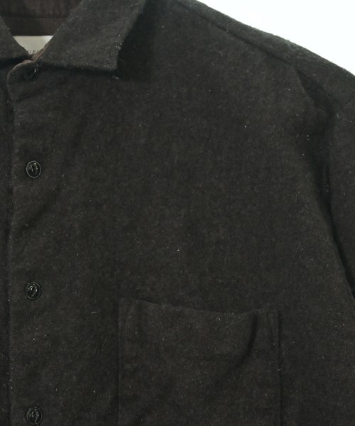 Manual Alphabet（マニュアルアルファベット）カジュアルシャツ 茶 サイズ:3(L位) メンズ/2200673890030