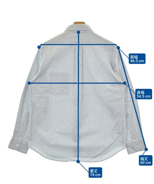 Manual Alphabet（マニュアルアルファベット）カジュアルシャツ 白 サイズ:2(M位) メンズ/2200677392066