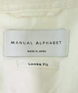 Manual Alphabet（マニュアルアルファベット）カジュアルシャツ 白 サイズ:3(L位) メンズ/2200716389101