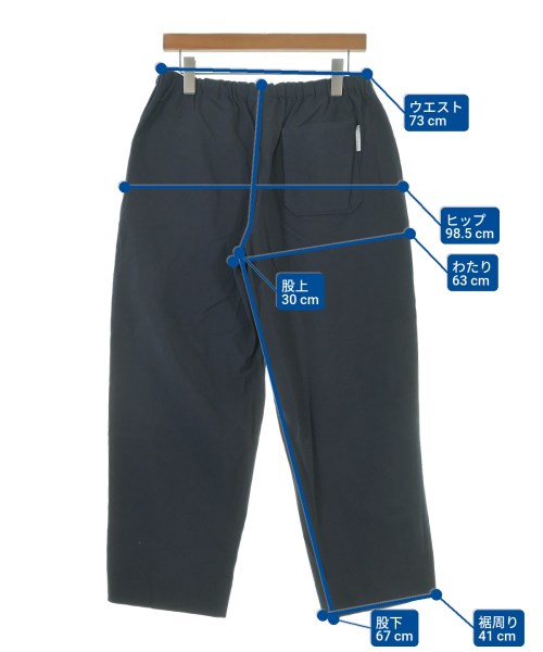 Manual Alphabet（マニュアルアルファベット）スラックス 紺 サイズ:3(L位) メンズ/2200643523043