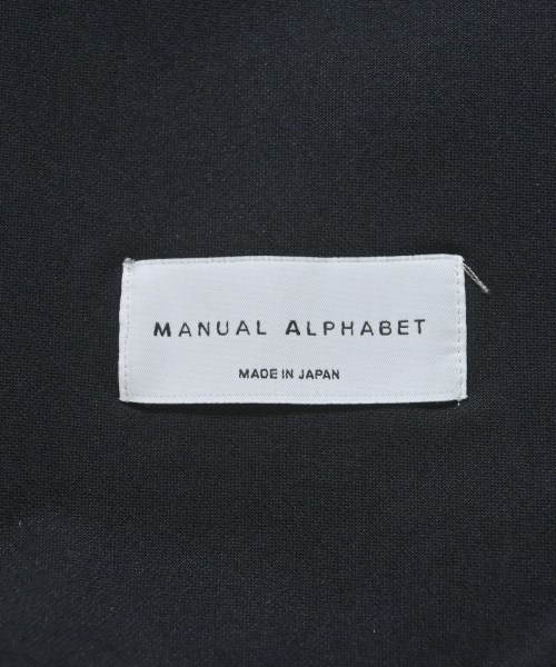 Manual Alphabet（マニュアルアルファベット）スラックス 黒 サイズ:3(L位) メンズ/2200643523050