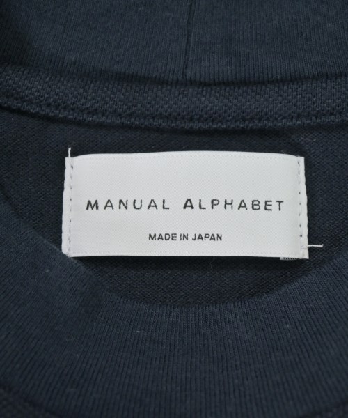 Manual Alphabet（マニュアルアルファベット）Tシャツ・カットソー 紺 サイズ:2(M位) メンズ/2200706290042