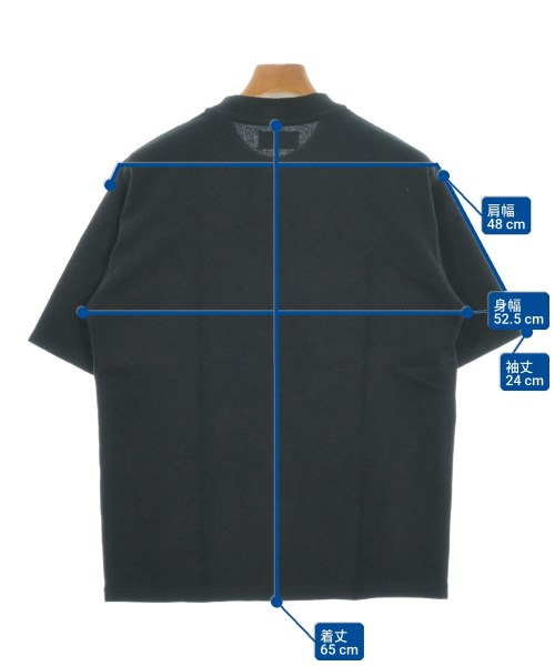 Manual Alphabet（マニュアルアルファベット）Tシャツ・カットソー 黒 サイズ:2(M位) メンズ/2200706290066