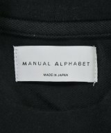 Manual Alphabet（マニュアルアルファベット）Tシャツ・カットソー 黒 サイズ:2(M位) メンズ/2200706290066