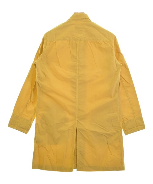 Manual Alphabet（マニュアルアルファベット）ステンカラーコート 黄 サイズ:2(M位) メンズ/2200660895178