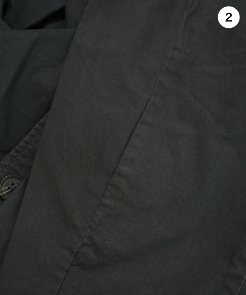 Manual Alphabet（マニュアルアルファベット）ステンカラーコート 黒 サイズ:3(L位) メンズ/2200665724176