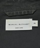Manual Alphabet（マニュアルアルファベット）ステンカラーコート 黒 サイズ:3(L位) メンズ/2200665724176