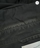 Manual Alphabet（マニュアルアルファベット）ステンカラーコート 黒 サイズ:3(L位) メンズ/2200665724176