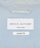 Manual Alphabet（マニュアルアルファベット）カジュアルシャツ 青 サイズ:2(M位) メンズ/2200727267085