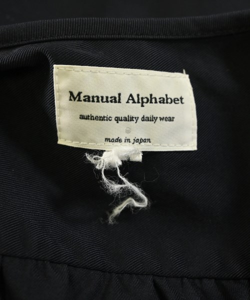 Manual Alphabet（マニュアルアルファベット）カジュアルシャツ 紺 サイズ:2(M位) メンズ/2200682732055