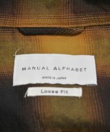 Manual Alphabet（マニュアルアルファベット）カジュアルシャツ オレンジ サイズ:2(M位) メンズ/2200686135142