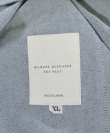 Manual Alphabet（マニュアルアルファベット）カジュアルシャツ 青 サイズ:XL メンズ/2200688453053
