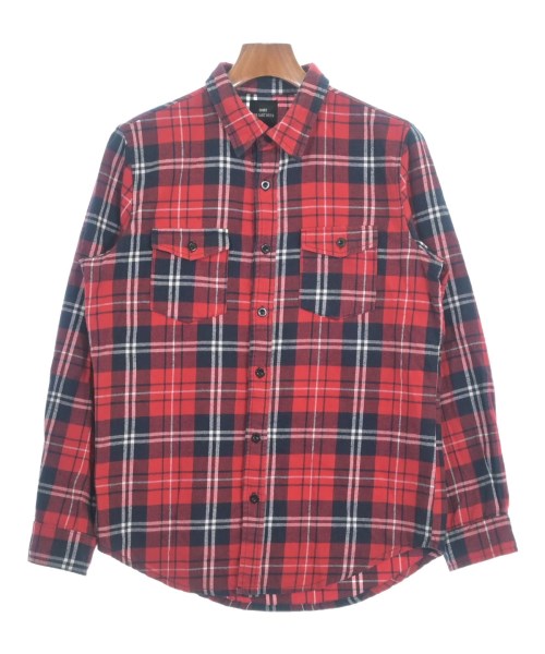LES(ART)ISTS(レスアーティスト)カジュアルシャツ 赤 サイズ:M/2200643842519