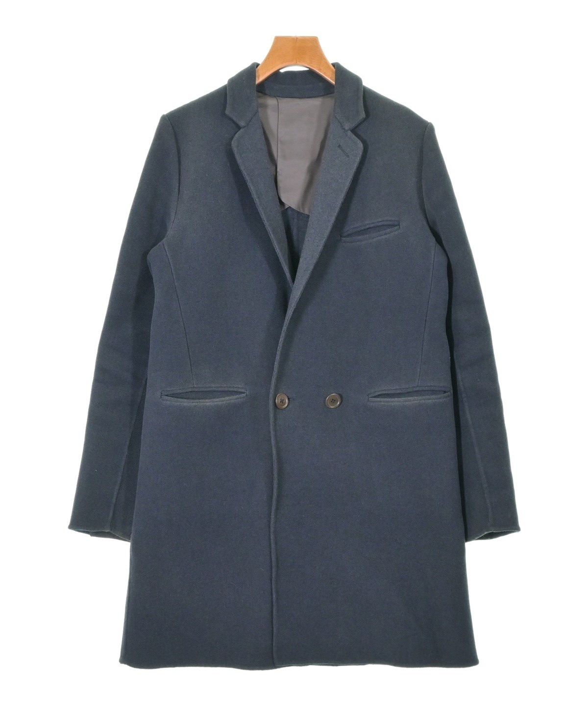 tim.（ティム）チェスターコート 紺 サイズ:1(S位) メンズ