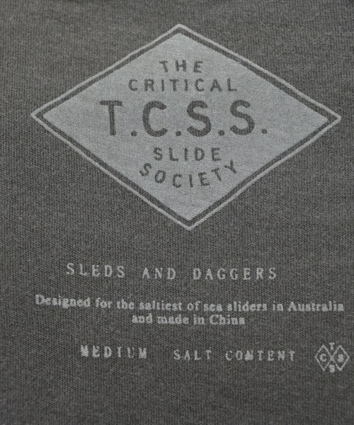 TCSS（ティーシーエスエス）Tシャツ・カットソー グレー サイズ:M メンズ/2200643152694