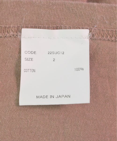 URU（ウル）Tシャツ・カットソー ピンク サイズ:2(M位) メンズ/2200476363069