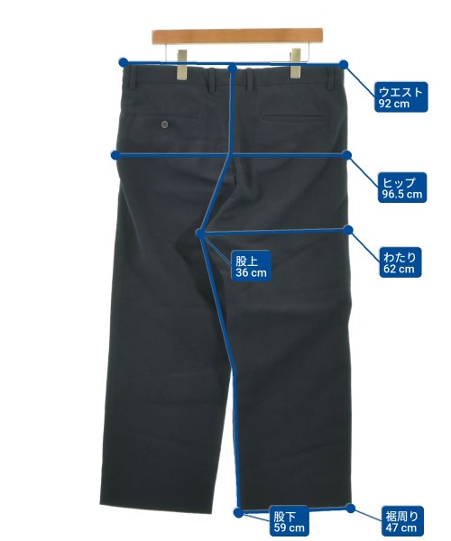 URU（ウル）スラックス 紺 サイズ:2(M位) メンズ/2200624483083