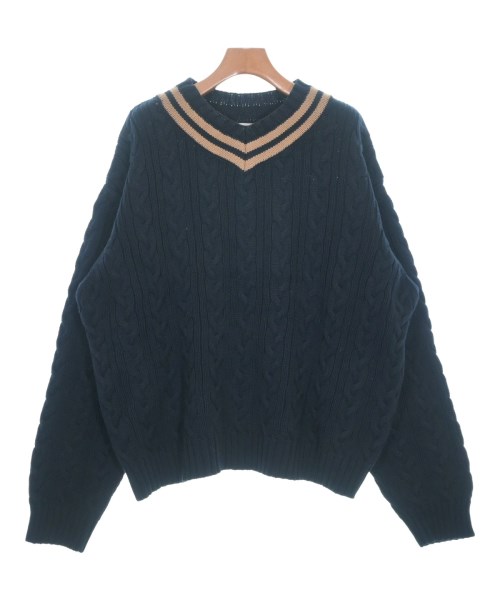 URU(ウル)ニット・セーター 紺 サイズ:F/2200641192043