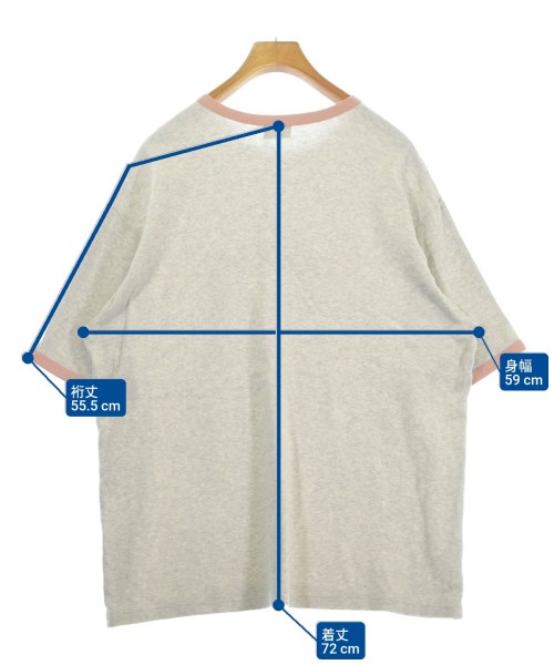 URU（ウル）Tシャツ・カットソー グレー サイズ:3(L位) メンズ/2200625951048