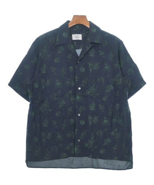 URU(ウル)カジュアルシャツ 紺 サイズ:2(M位)/2200677497013