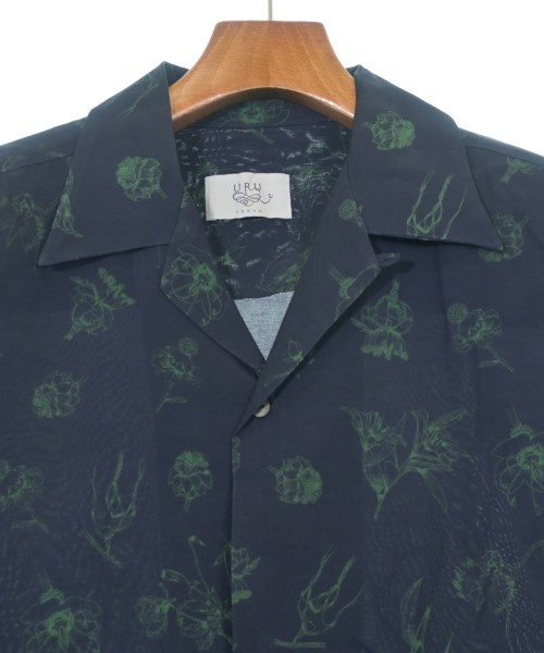 URU（ウル）カジュアルシャツ 紺 サイズ:2(M位) メンズ/2200677497013