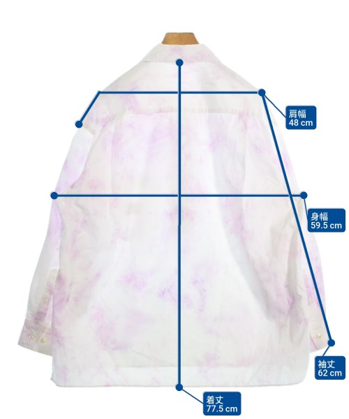 URU（ウル）カジュアルシャツ 白 サイズ:1(S位) メンズ/2200660492049